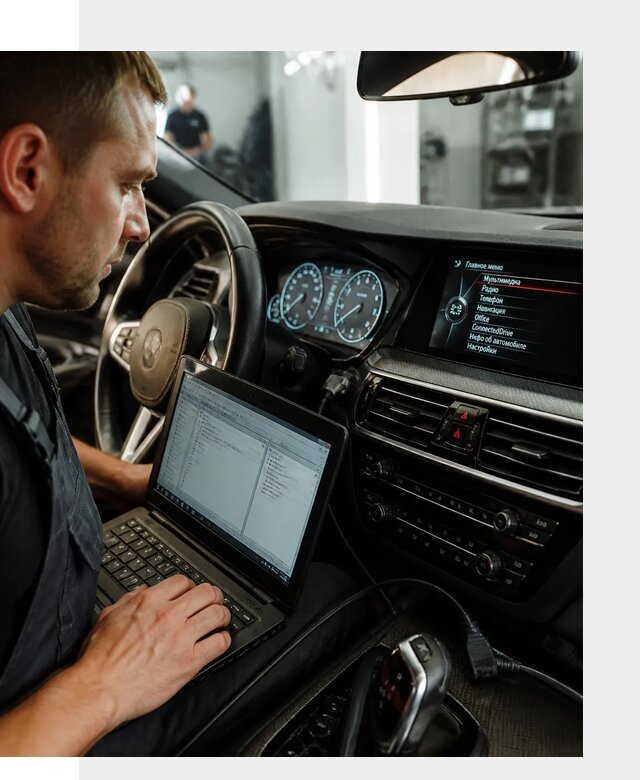 Русификация приборной панели BMW для авто в Железногорске от компании
