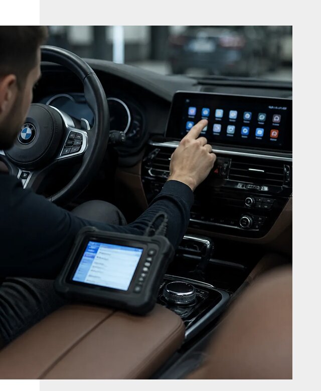 Установка приложений и мультимедиа сервисов BMW в Железногорске