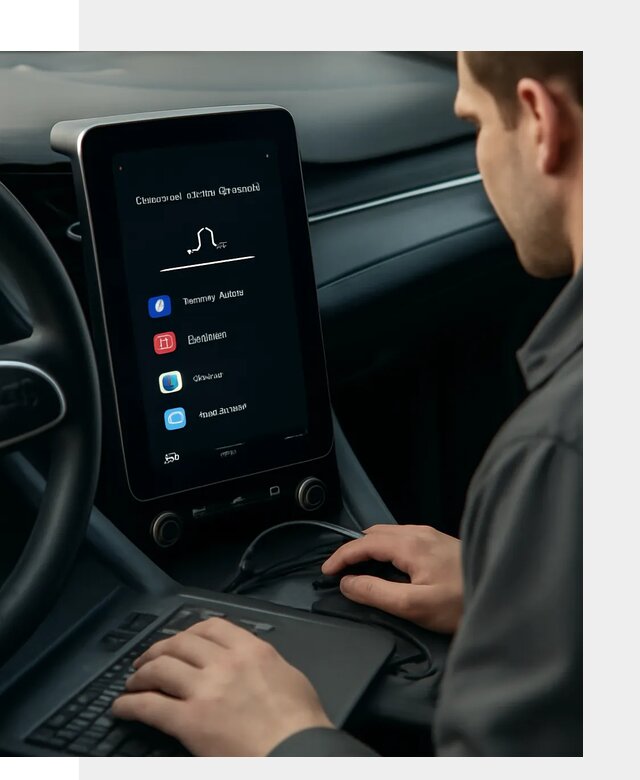 Установка приложений Lynk Co на автомобиль в Железногорске