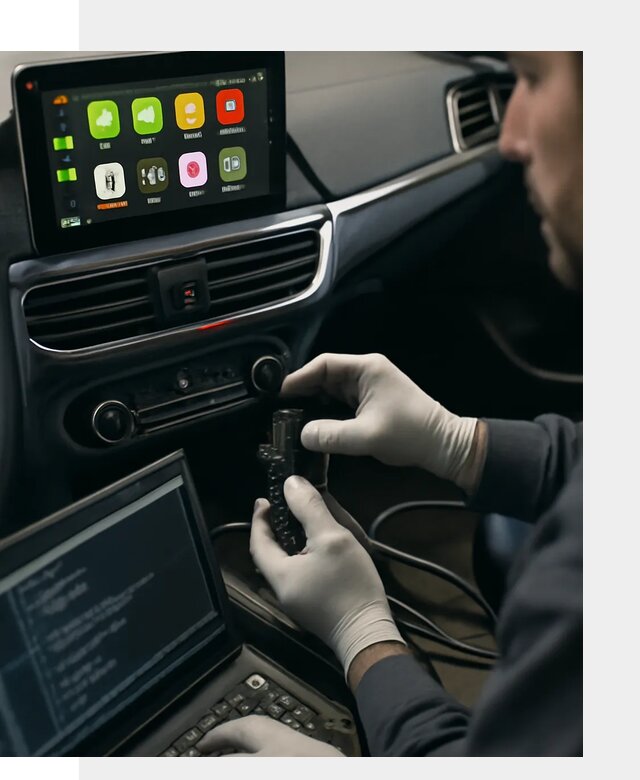 Активация Apple CarPlay в Железногорске для штатной мультимедиа
