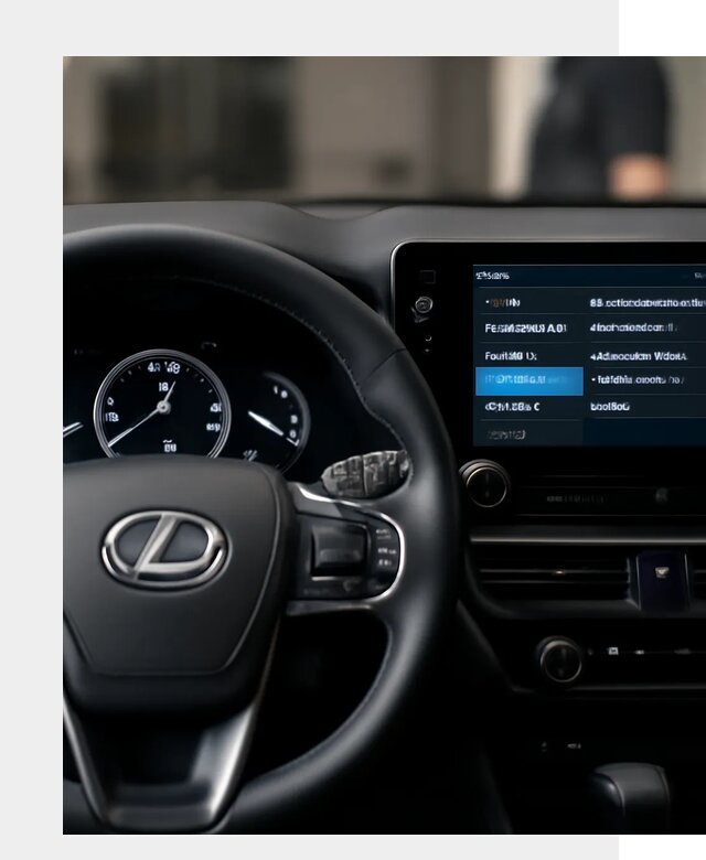 Русификация приборной панели Lexus в Железногорске по 5685 р. | ФастМобиль-Жлр